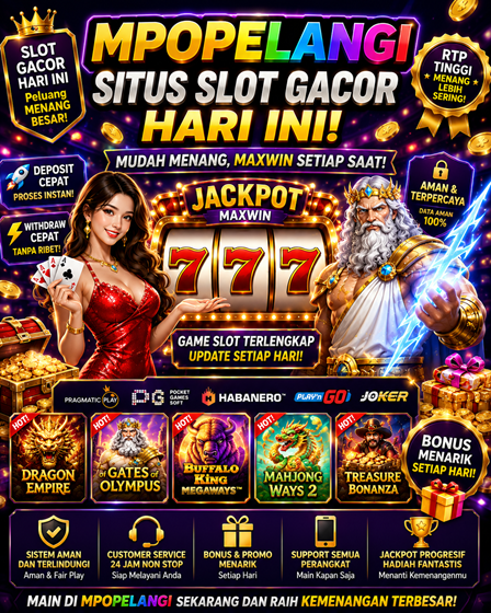 Read more about the article MPOPELANGI – Situs Slot Gacor Hari Ini Mudah Menang